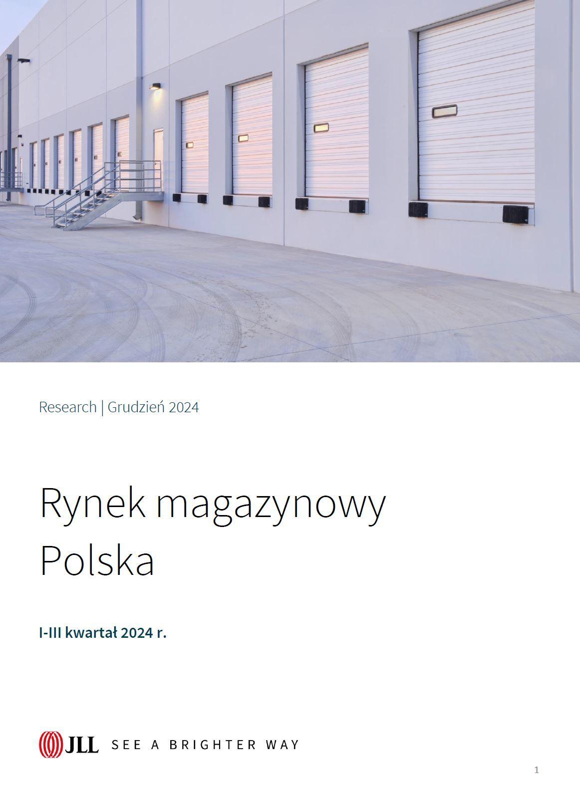 Raport: Rynek magazynowy w Polsce Q1-Q3 2024