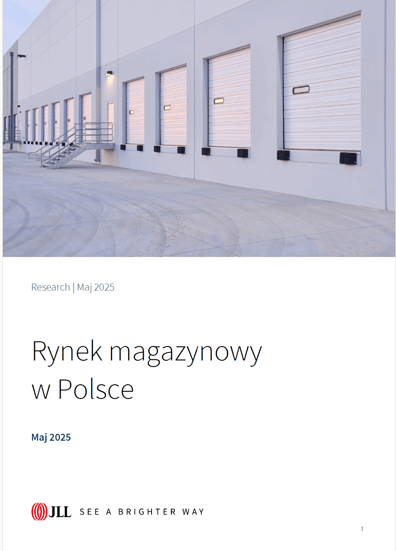 Rynek magazynowy w Polsce - Q1 2025 - okładka raportu