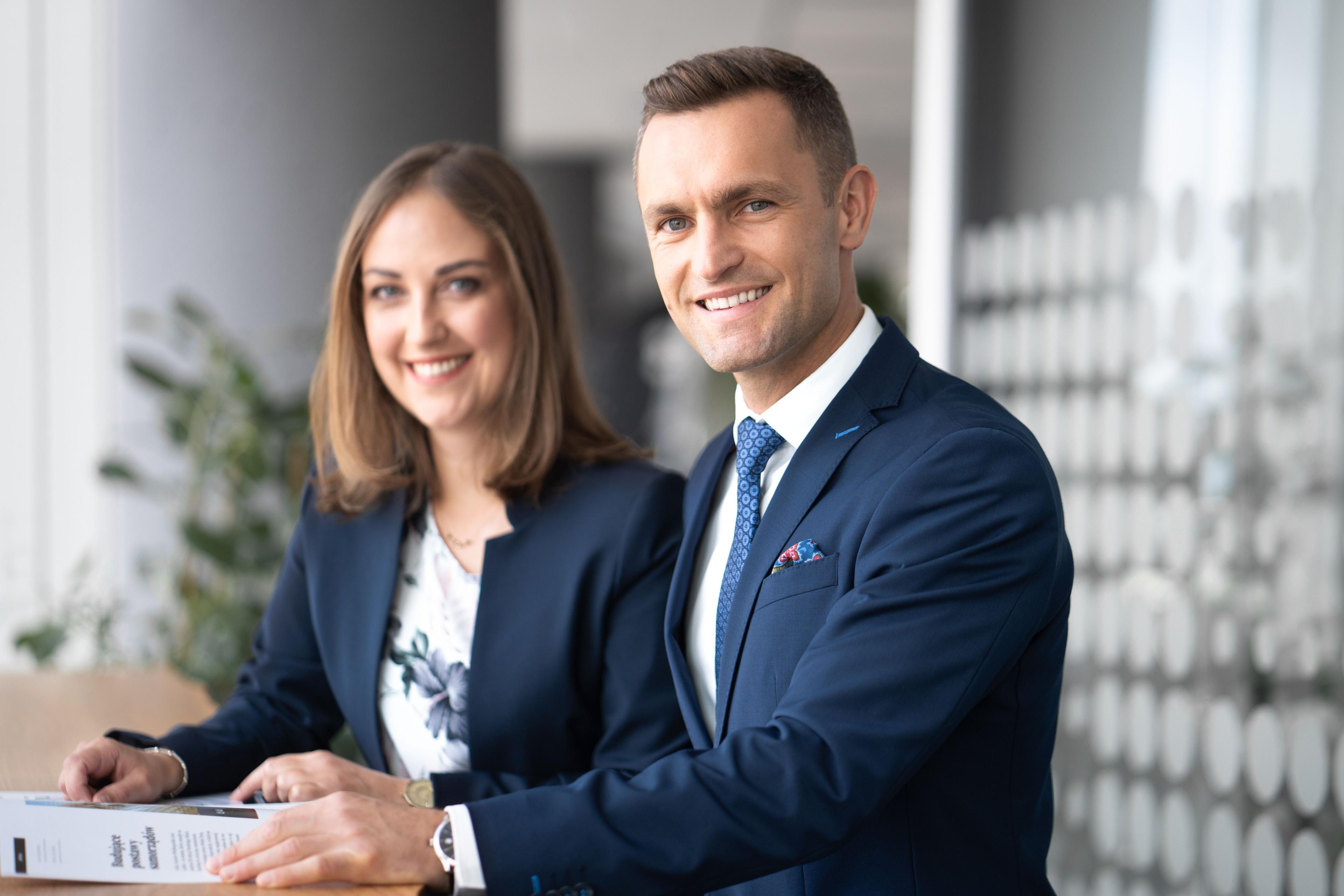 JLL professionals during a business meeting